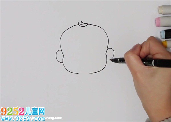 嬰兒<a href=http://www.inspiredelm.com/jianbihua/ target=_blank class=infotextkey>簡筆畫</a>