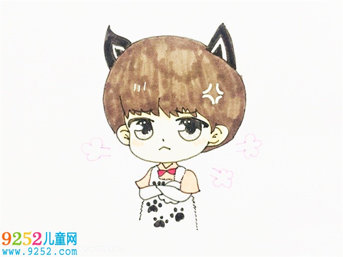 易烊千璽<a href=http://www.inspiredelm.com/jianbihua/ target=_blank class=infotextkey>簡筆畫</a>教程