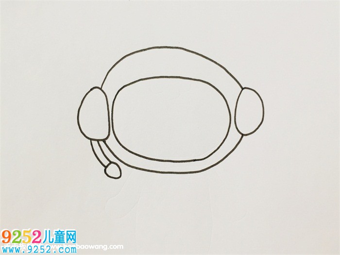 宇航員畫法