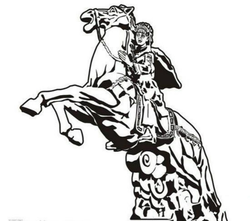 奢香夫人簡(jiǎn)筆畫