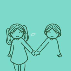 牽手的母女<a href=http://www.inspiredelm.com/jianbihua/ target=_blank class=infotextkey>簡筆畫</a>要怎么畫