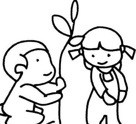 幼兒園小朋友人物簡筆