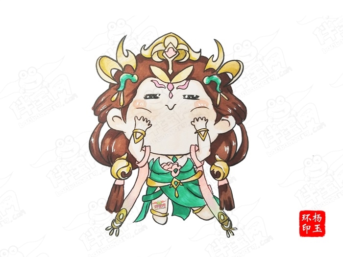 王者榮耀q版人物萌圖(18張)，王者榮耀q版<a href=http://www.inspiredelm.com/jianbihua/ target=_blank class=infotextkey>簡筆畫</a>大全