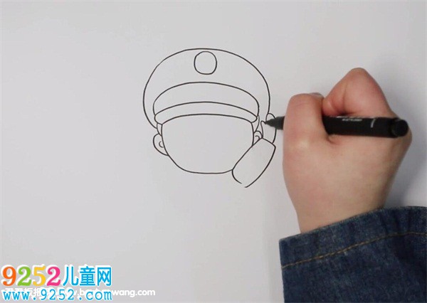 交警<a href=http://www.inspiredelm.com/jianbihua/ target=_blank class=infotextkey>簡(jiǎn)筆畫(huà)</a>
