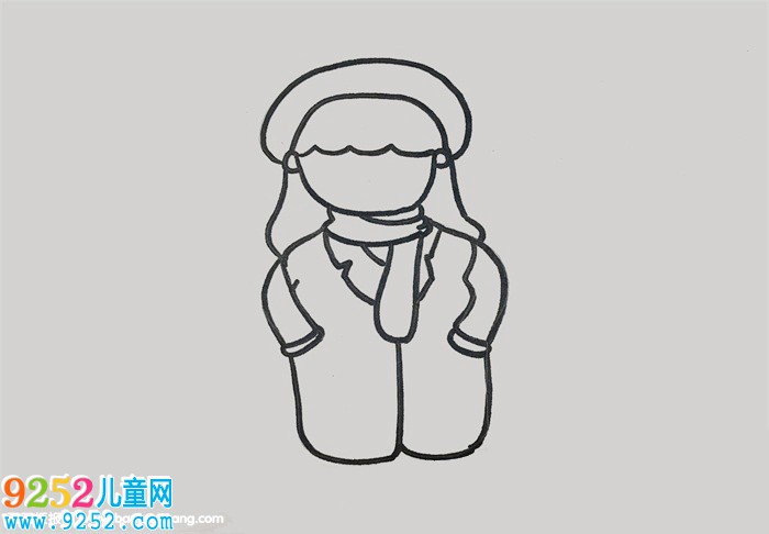 美女怎么畫