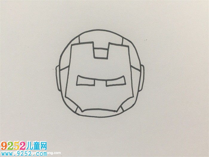 鋼鐵俠全身怎么畫最帥