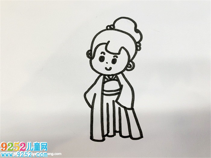 怎么畫古代公主