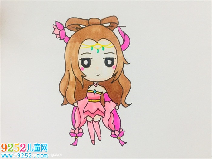 貂蟬怎么畫簡單又漂亮