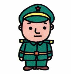 解放軍怎么畫_解放軍簡筆畫畫法步驟教程