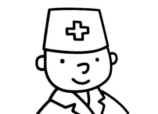 醫(yī)生人物形象簡(jiǎn)筆