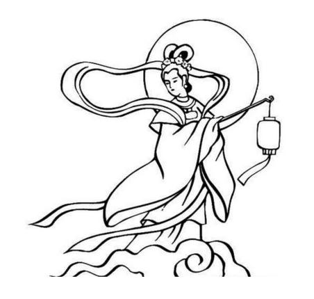 嫦娥姐姐簡(jiǎn)筆