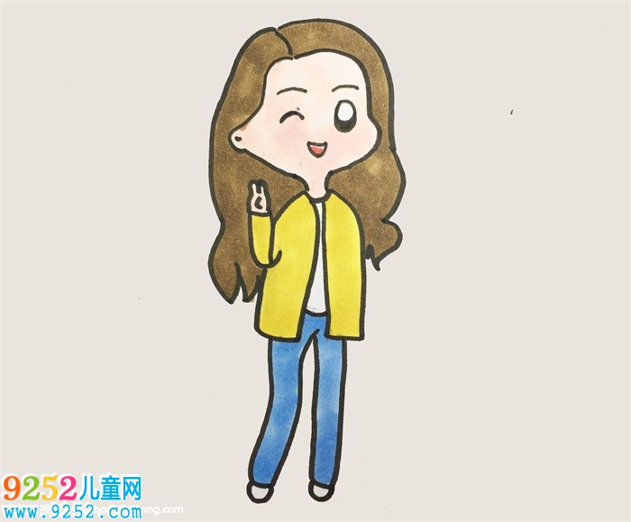 迪麗熱巴怎么畫
