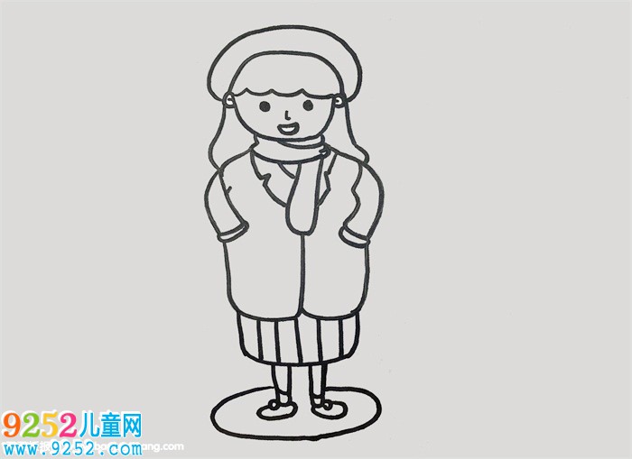 美女怎么畫
