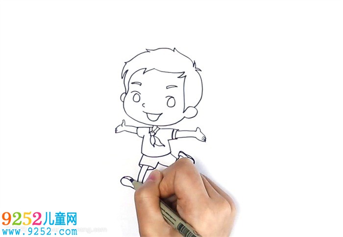<a href=http://www.inspiredelm.com/ertonghua/ target=_blank class=infotextkey>兒童畫</a>少先隊員怎么畫