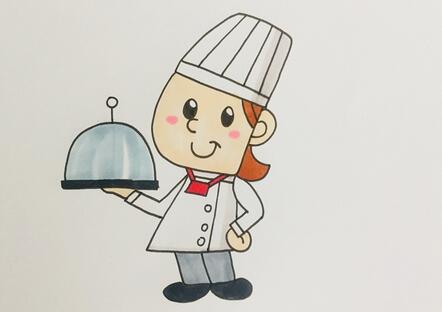 廚師怎么畫？