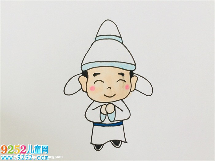 詩人李白怎么畫