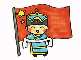 少數(shù)民族人物簡(jiǎn)筆畫，少數(shù)民族卡通人物簡(jiǎn)筆畫