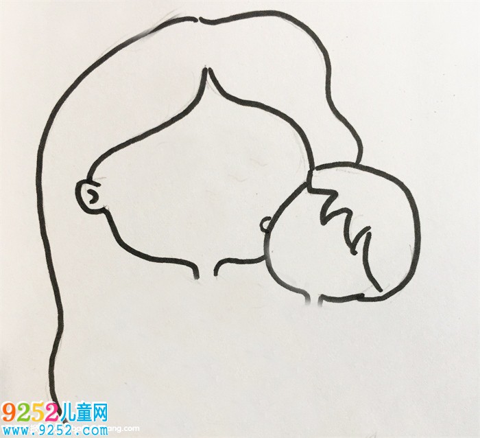 母親節(jié)的畫