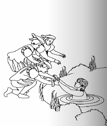 助人為樂人物簡筆