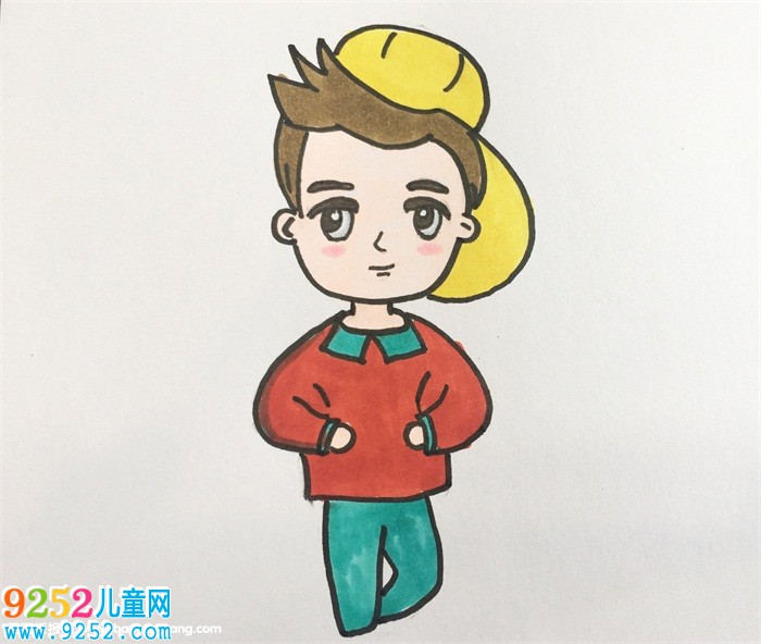 鹿晗怎么畫