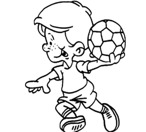 各種運動項目運動員簡筆