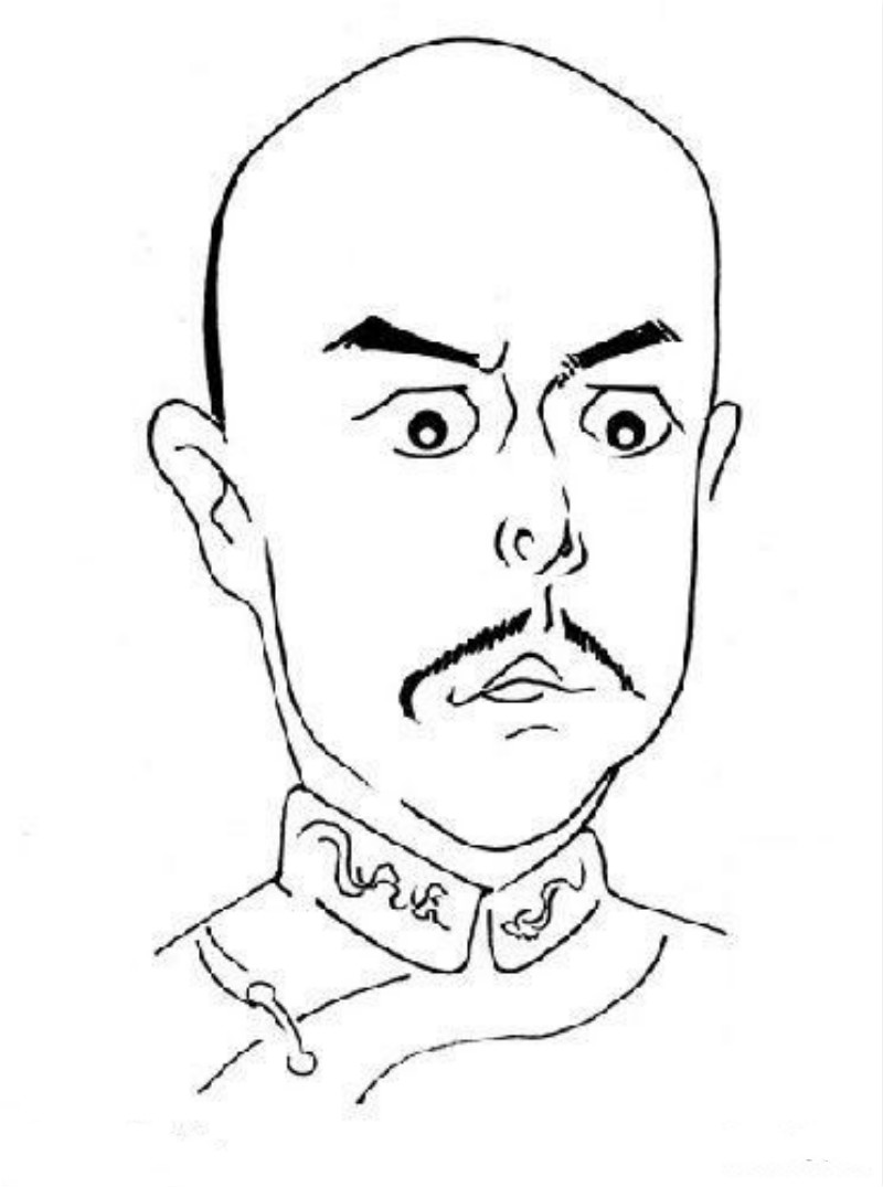 張鐵林皇上簡筆畫