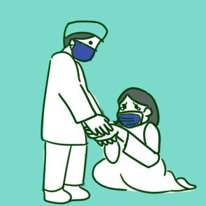 救死扶傷的醫(yī)生簡筆畫怎么畫？