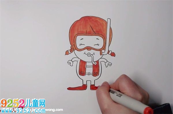 潛水員<a href=http://www.inspiredelm.com/jianbihua/ target=_blank class=infotextkey>簡(jiǎn)筆畫</a>