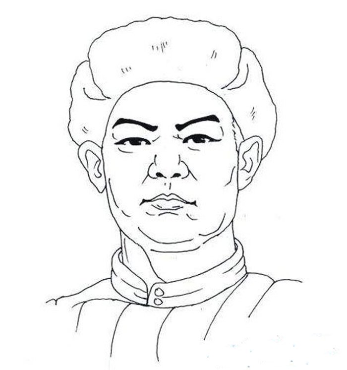 民族英雄黃繼光<a href=http://www.inspiredelm.com/jianbihua/ target=_blank class=infotextkey>簡筆畫</a>
