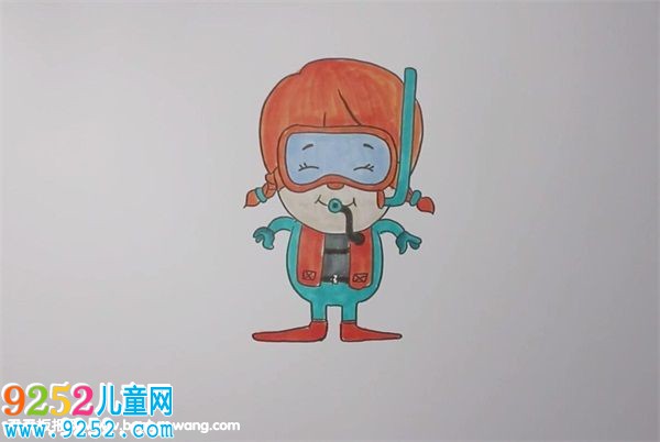 潛水員<a href=http://www.inspiredelm.com/jianbihua/ target=_blank class=infotextkey>簡(jiǎn)筆畫</a>