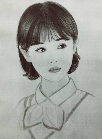 鄭爽立夏簡筆畫