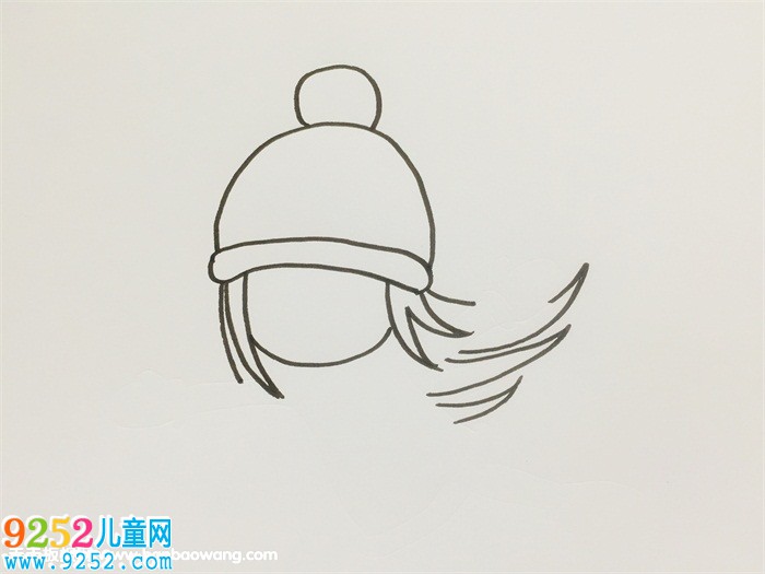 小女孩滑冰<a href=http://www.inspiredelm.com/jianbihua/ target=_blank class=infotextkey>簡筆畫</a>