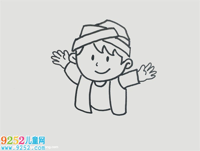 少數(shù)民族怎么畫
