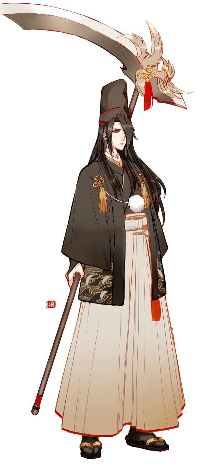 陰陽(yáng)師鬼使黑白卡通<a href=http://www.inspiredelm.com/jianbihua/ target=_blank class=infotextkey>簡(jiǎn)筆畫</a>