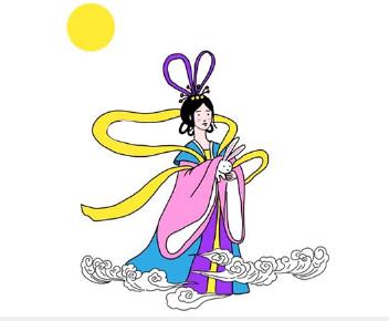 嫦娥仙子怎么畫_嫦娥仙子簡(jiǎn)筆畫畫法步驟教程