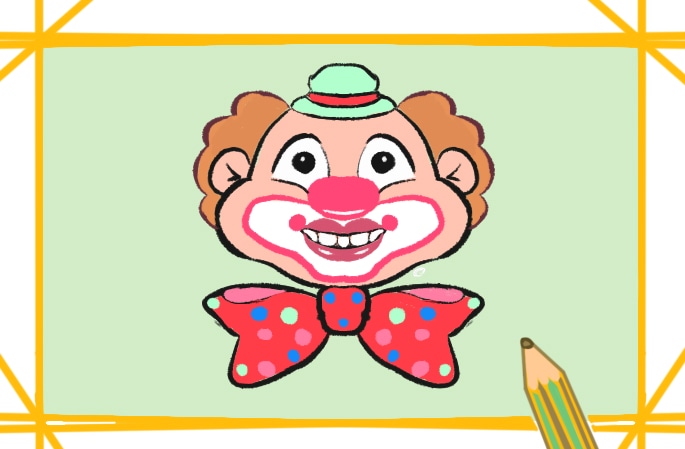 喜悅的小丑要怎么畫(huà)_喜悅的小丑簡(jiǎn)筆畫(huà)圖片一學(xué)就會(huì)