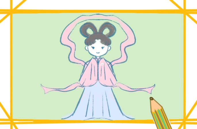 簡(jiǎn)單的仙女要怎么畫(huà)_簡(jiǎn)單的仙女簡(jiǎn)筆畫(huà)圖片一學(xué)就會(huì)