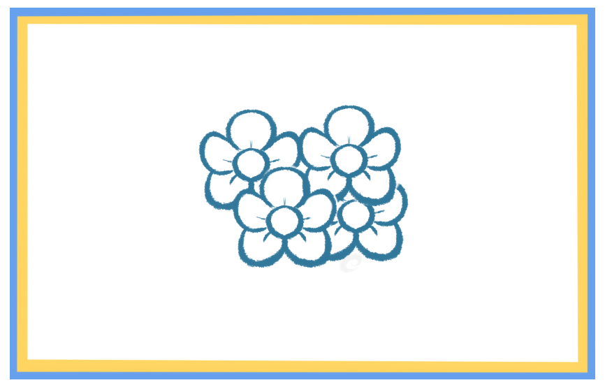 簡單好看的花上色小學(xué)<a href=http://www.inspiredelm.com/jianbihua/ target=_blank class=infotextkey>簡筆畫</a>要怎么畫