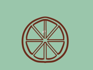 簡單的橙子<a href=http://www.inspiredelm.com/jianbihua/ target=_blank class=infotextkey>簡筆畫</a>圖片怎么畫