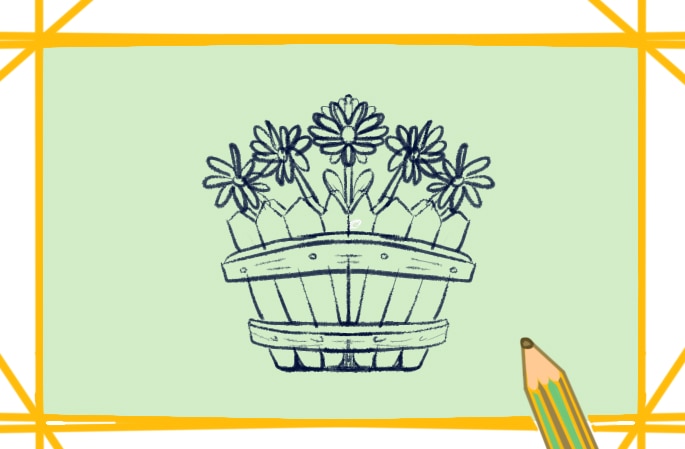 好看的菊花<a href=http://www.inspiredelm.com/jianbihua/ target=_blank class=infotextkey>簡筆畫</a>圖片怎么畫