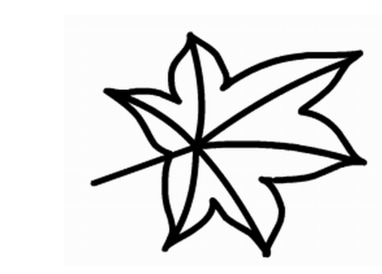 秋天的落葉簡(jiǎn)筆