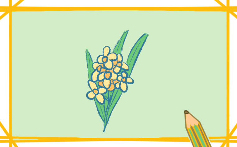 好看的水仙<a href=http://www.inspiredelm.com/jianbihua/ target=_blank class=infotextkey>簡筆畫</a>的圖片怎么畫