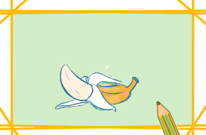 剝皮的香蕉好看的<a href=http://www.inspiredelm.com/jianbihua/ target=_blank class=infotextkey>簡筆畫</a>怎么畫