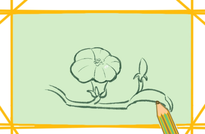 花朵之牽牛花<a href=http://www.inspiredelm.com/jianbihua/ target=_blank class=infotextkey>簡筆畫</a>圖片怎么畫一看就會