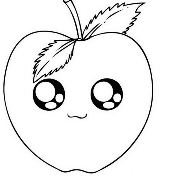 幼兒蘋果簡筆
