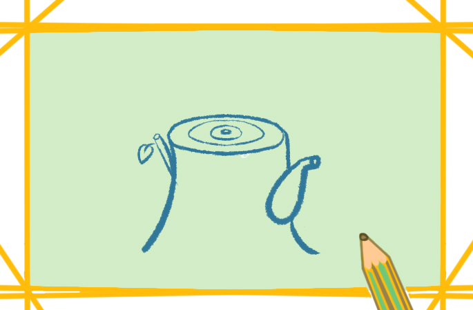 矮小的樹樁上色<a href=http://www.inspiredelm.com/jianbihua/ target=_blank class=infotextkey>簡筆畫</a>要怎么畫