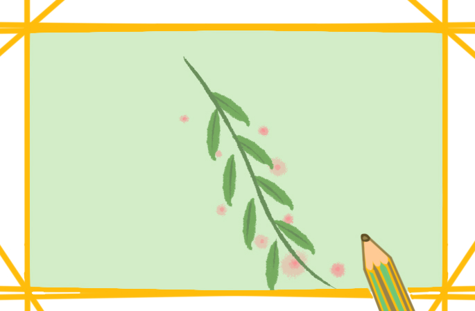 漂亮的柳葉上色<a href=http://www.inspiredelm.com/jianbihua/ target=_blank class=infotextkey>簡(jiǎn)筆畫</a>要怎么畫