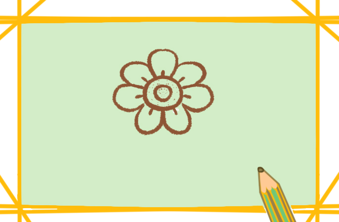 鮮花<a href=http://www.inspiredelm.com/jianbihua/ target=_blank class=infotextkey>簡(jiǎn)筆畫</a>帶顏色的圖片怎么畫