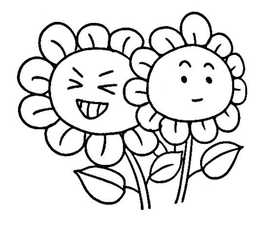 向日葵創(chuàng)意簡筆