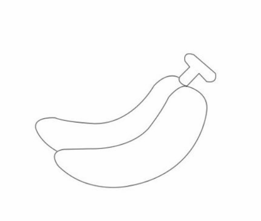 香蕉簡(jiǎn)筆步驟